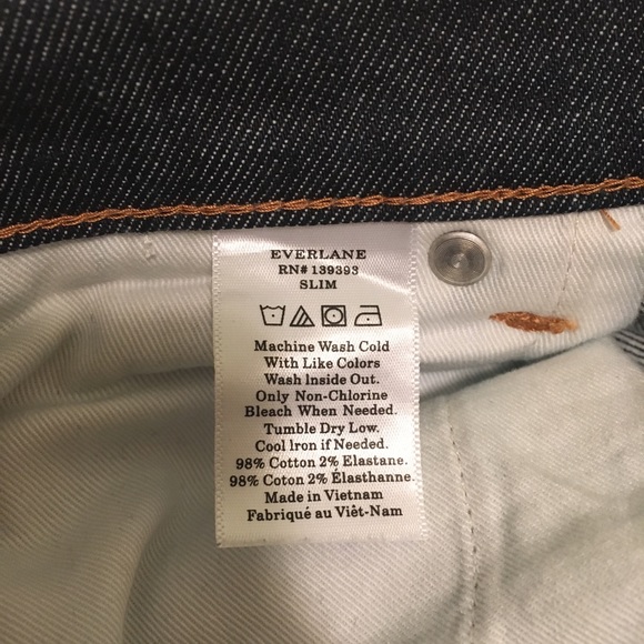 Everlane Men’s Slim Fit Jeans - Picture 4 of 4